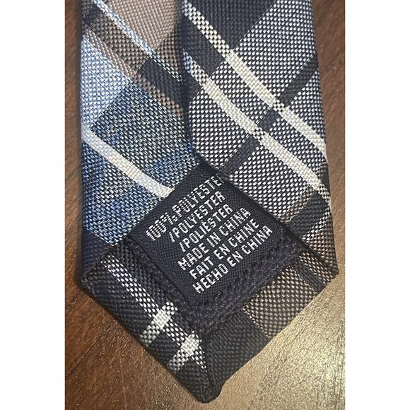 Nautica Blue Brown 100% Polyester Men’s Neck Tie Made In China - Picture 7 of 9